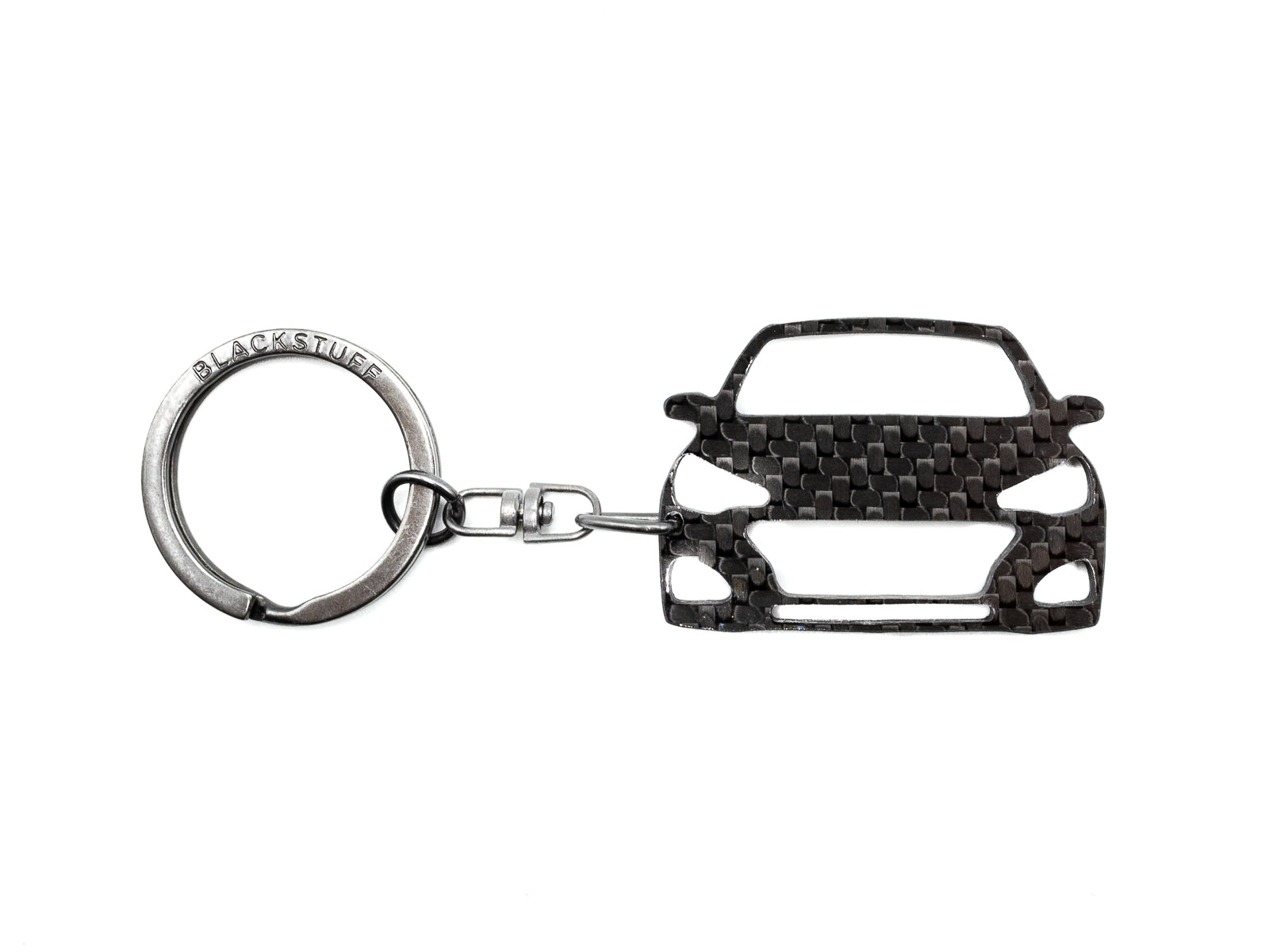 BlackStuff Carbon Fiber Keychain Compatible with i20 2018-2020 BS-1073