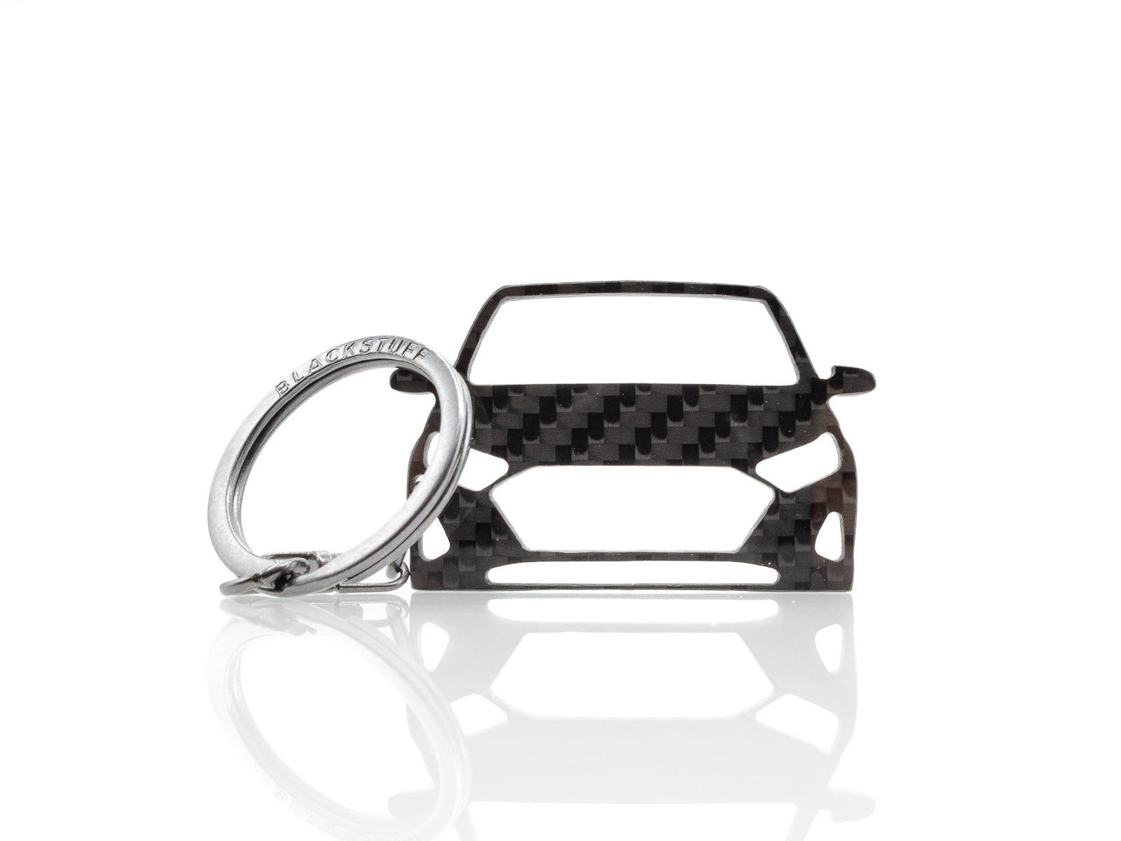 BlackStuff Carbon Fiber Keychain Compatible with i20 2020+ BS-1074