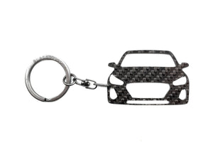 BlackStuff Carbon Fiber Keychain Compatible with i30 2017-2020 BS-1075