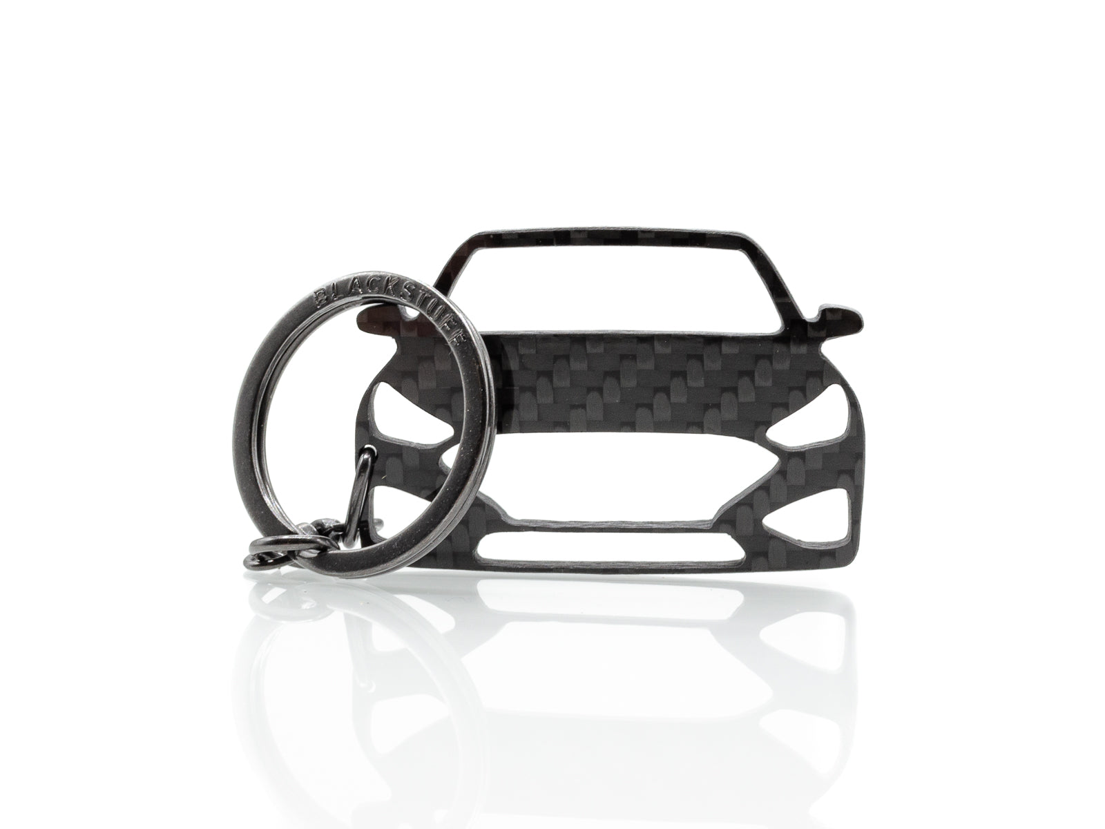 BlackStuff Carbon Fiber Keychain Compatible with i30N 2020+ BS-1077