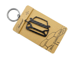 BlackStuff Carbon Fiber Keychain Compatible with Tucson 2020 BS-1078