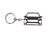 BlackStuff Carbon Fiber Keychain Compatible with Kona BS-1080