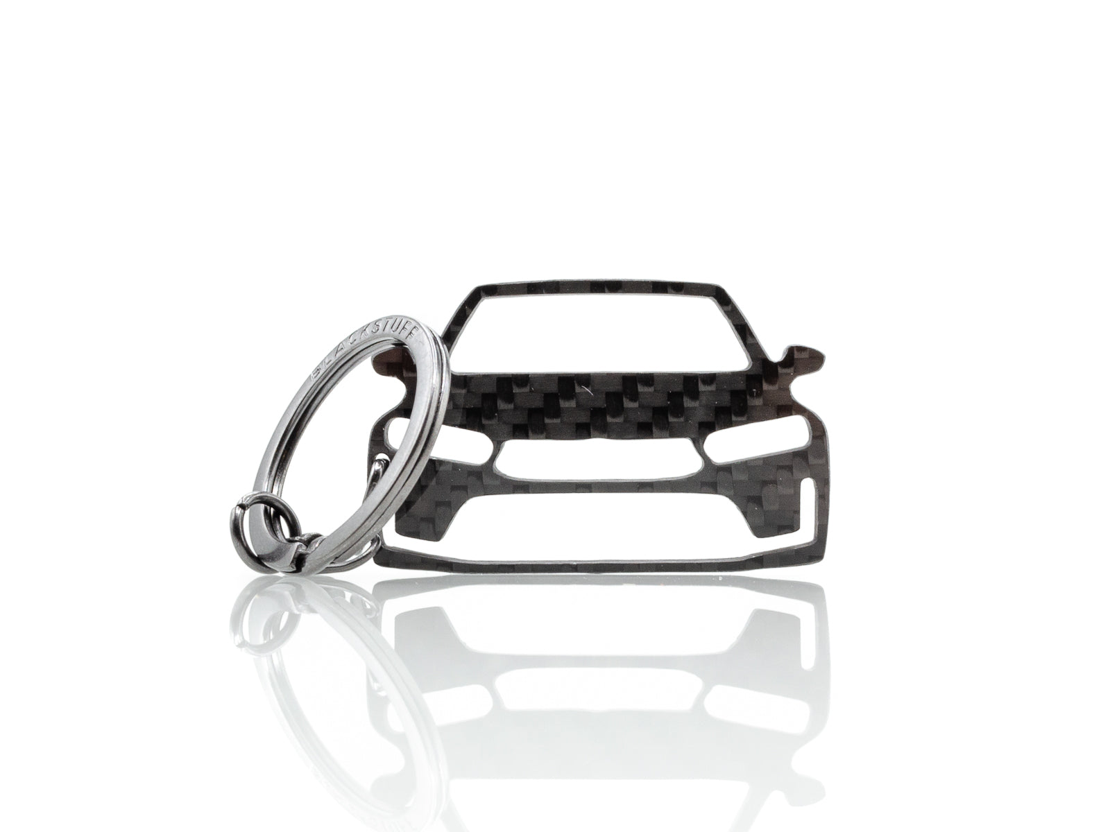 BlackStuff Carbon Fiber Keychain Compatible with Civic Type R MK11 2021 BS-1082