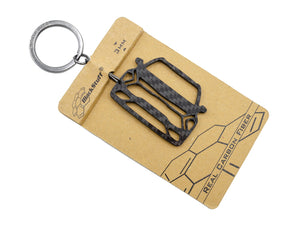 BlackStuff Carbon Fiber Keychain Compatible with Sportage 2022 BS-1087