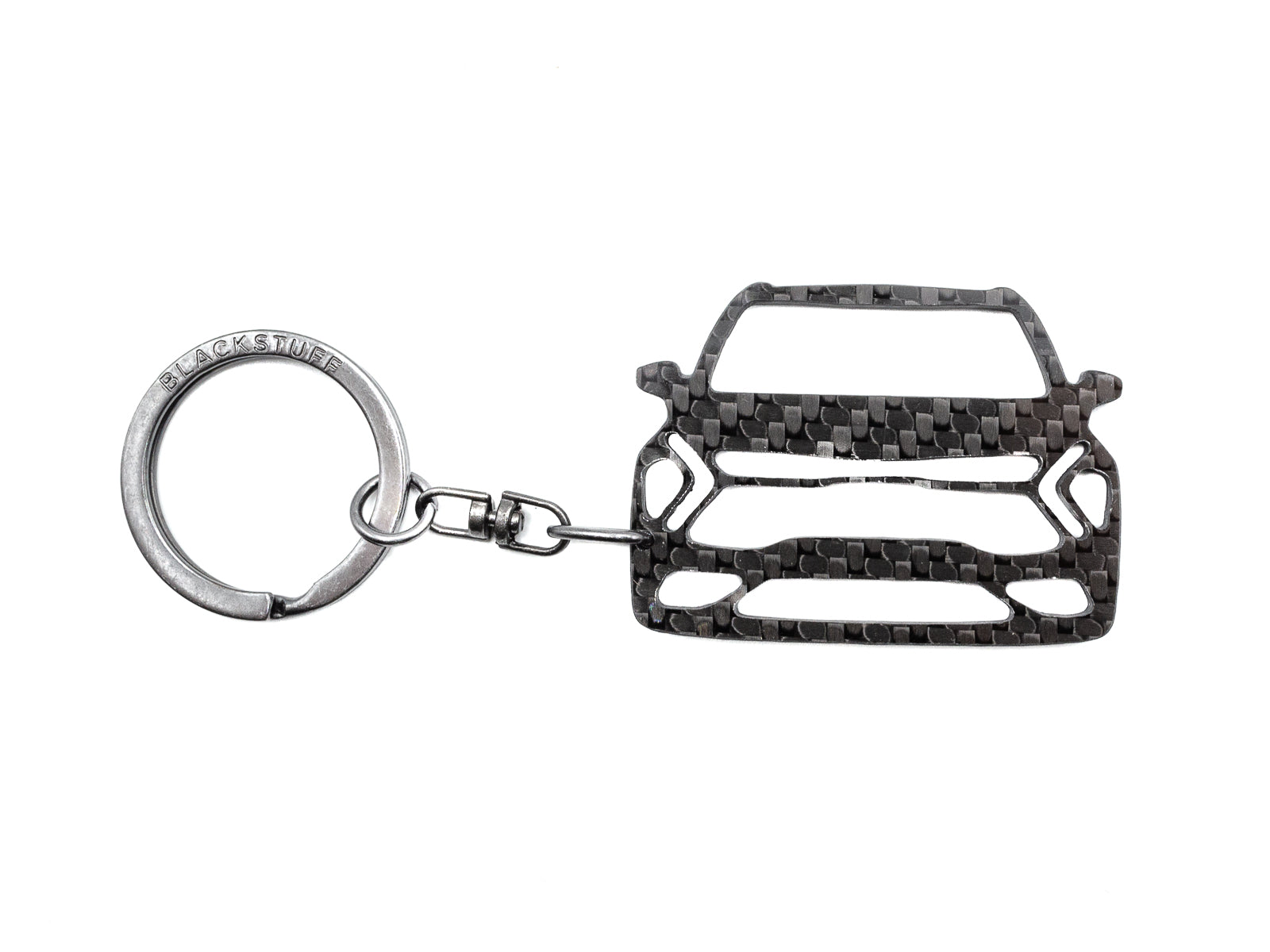 BlackStuff Carbon Fiber Keychain Compatible with Sportage 2022 BS-1087