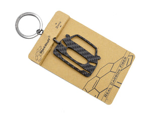 BlackStuff Carbon Fiber Keychain Compatible with CX-30 BS-1089