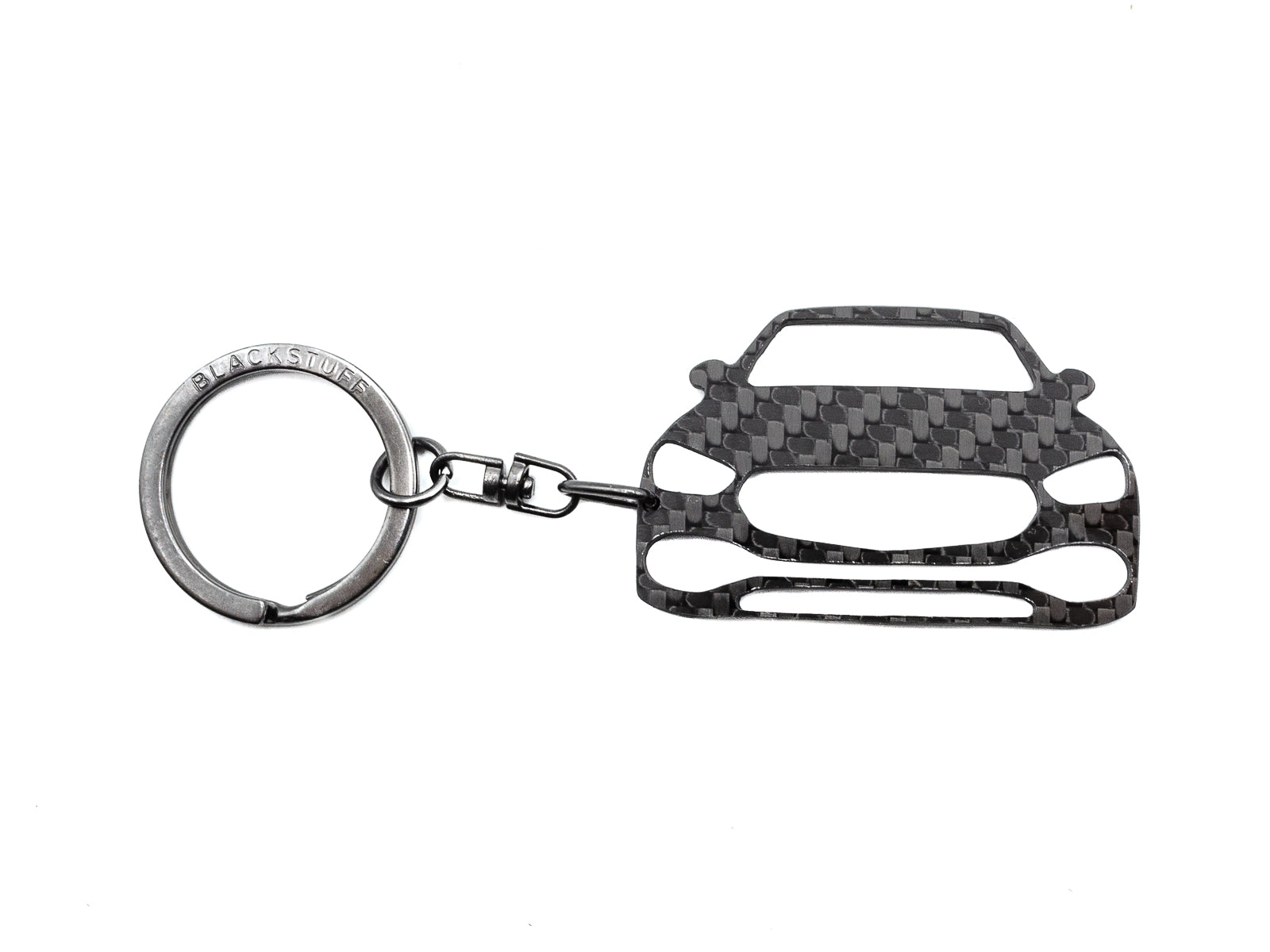 Audi RS Design Porte-Clé Carbone Keyring Keychain Carbon Original