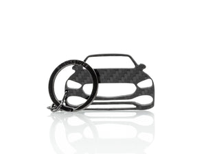 BlackStuff Carbon Fiber Keychain Compatible with C class C43 W206 C206 2021 BS-1090