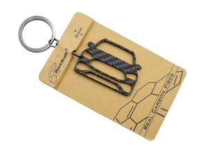 BlackStuff Carbon Fiber Keychain Compatible with GLA-Class H247 2019+ BS-1091