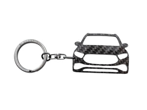 BlackStuff Carbon Fiber Keychain Compatible with EQA H243 BS-1092