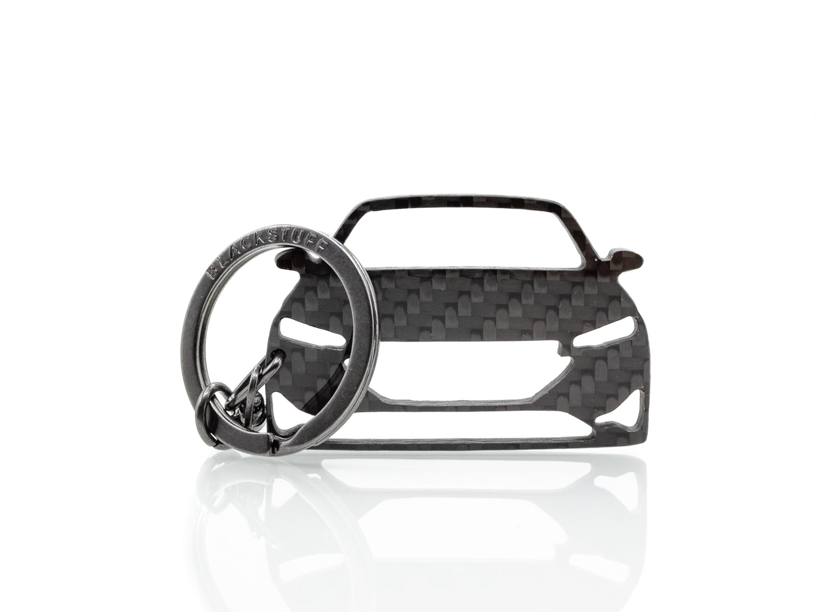 BlackStuff Carbon Fiber Keychain Compatible with 308 P5 2021+ BS-1096