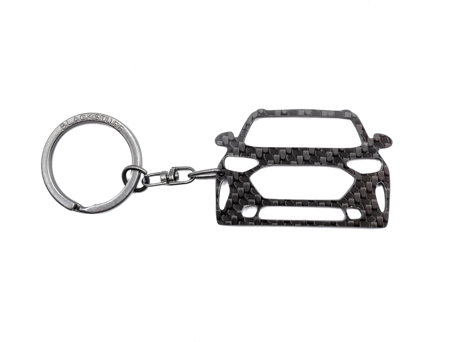 BlackStuff Carbon Fiber Keychain Compatible with Solterra BS-1097