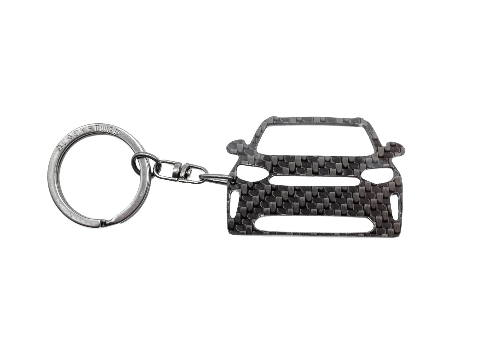 BlackStuff Carbon Fiber Keychain Compatible with BZ4X  BS-1098