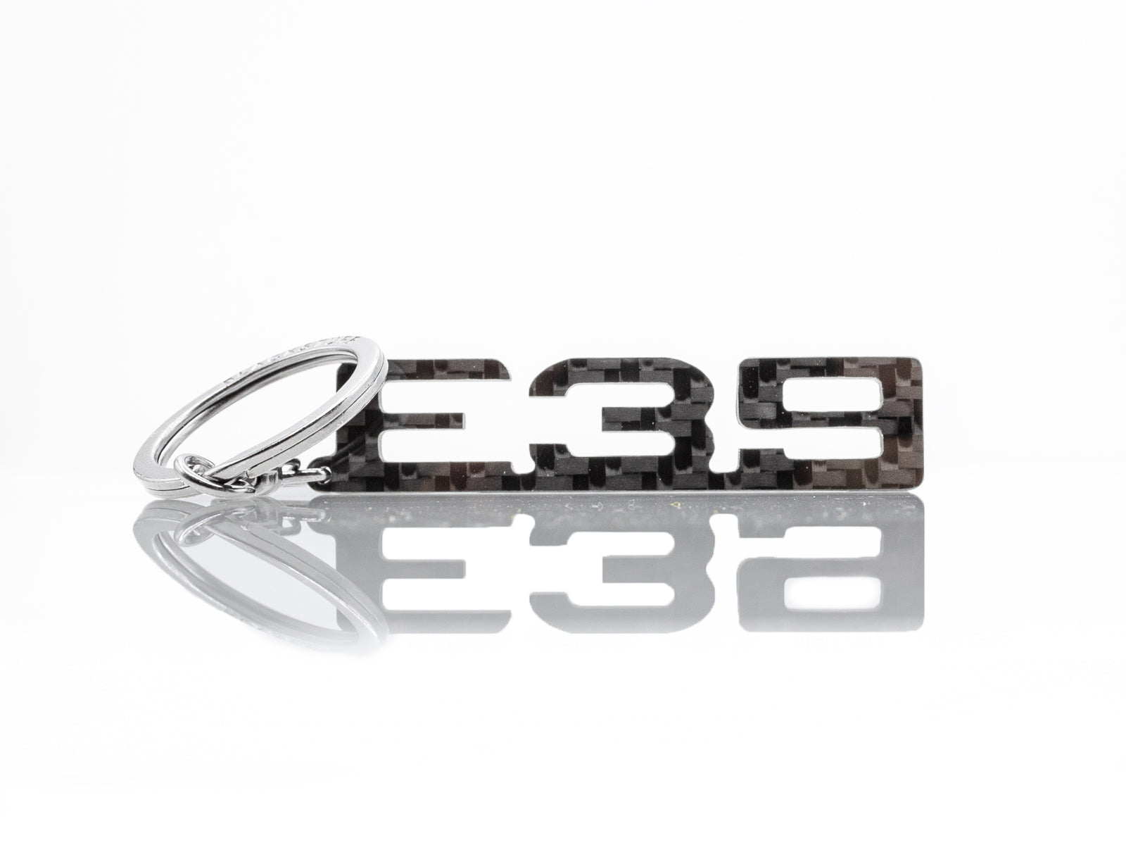 BlackStuff Carbon Fiber Keychain Keyring Ring Holder Compatible with M5 E39 BS-327