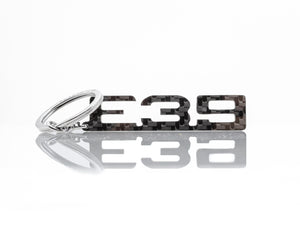 BlackStuff Carbon Fiber Keychain Keyring Ring Holder Compatible with M5 E39 BS-327