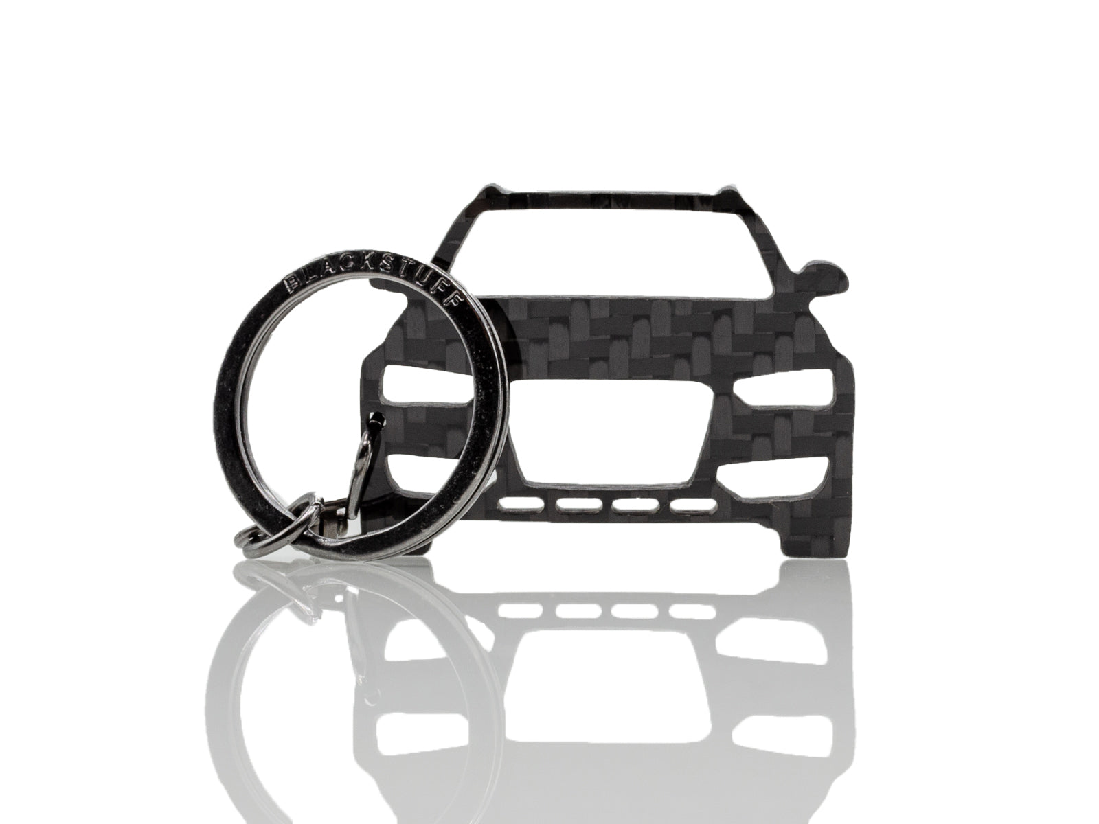 BlackStuff Carbon Fiber Keychain Compatible with A4 Allroad 2013-2016 BS-924