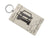 BlackStuff Carbon Fiber Keychain Keyring Ring Holder Compatible with M-Class W163 BS-925