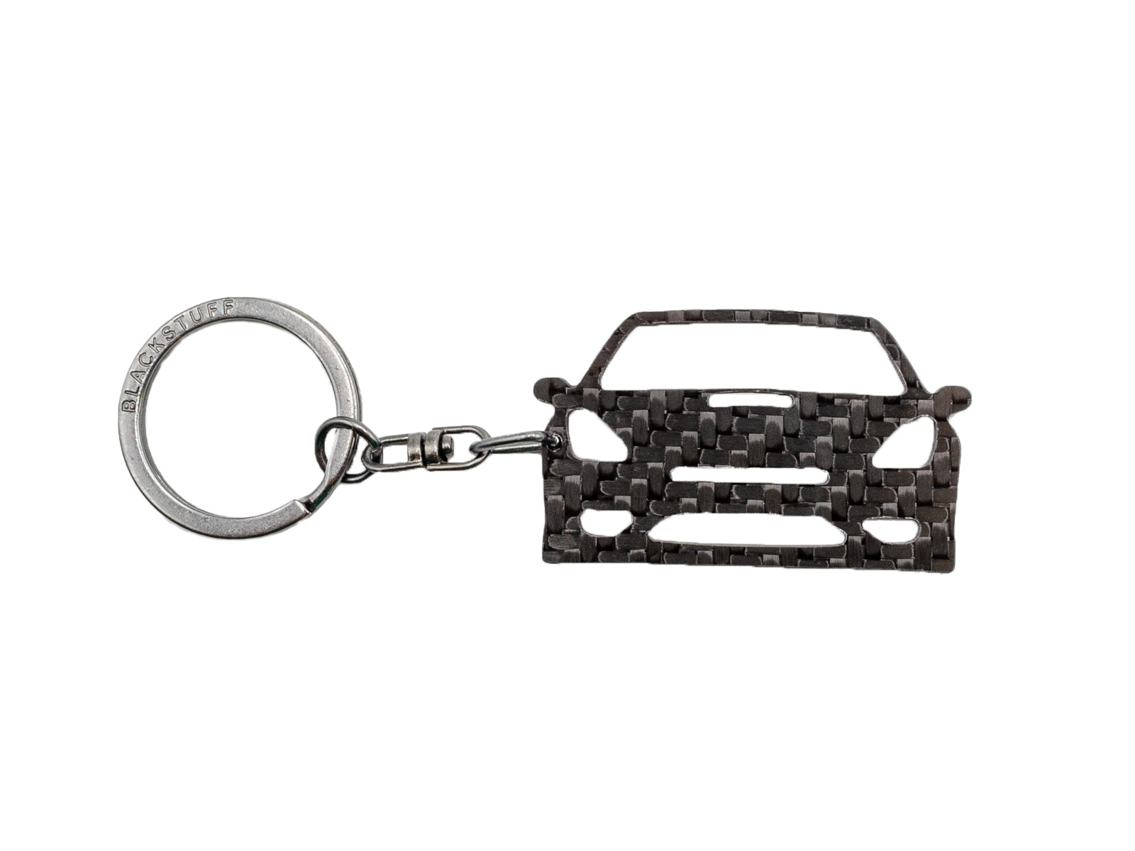 BlackStuff Carbon Fiber Keychain Keyring Ring Holder Compatible with Celica T230 1999-2006 BS-931