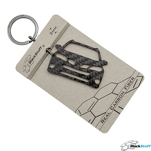 BlackStuff Carbon Fiber Keychain Compatible with  RAV4 XA40 2012-2015 BS-938