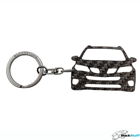 BlackStuff Carbon Fiber Keychain Compatible with  RAV4 XA40 2012-2015 BS-938