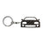 BlackStuff Carbon Fiber Keychain Keyring Ring Holder Compatible with Supra MK4 A80 1993-2002 BS-941