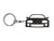 BlackStuff Carbon Fiber Keychain Keyring Ring Holder Compatible with Supra MK4 A80 1993-2002 BS-941