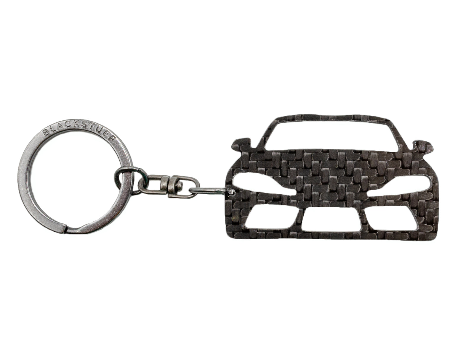 BlackStuff Carbon Fiber Keychain Keyring Ring Holder Compatible with Supra mk5 J29 Db 2019+ BS-942