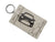 BlackStuff Carbon Fiber Keychain Keyring Ring Holder Compatible with Yaris MK3 XP130 XP150 2013+ BS-946