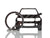 BlackStuff Carbon Fiber Keychain Keyring Ring Holder Compatible with Grand Vitara 2005-2017 BS-947