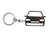 BlackStuff Carbon Fiber Keychain Keyring Ring Holder Compatible with Punto MK2 1999-2003 BS-969