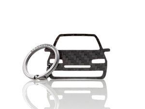 BlackStuff Carbon Fiber Keychain Keyring Ring Holder Compatible with Punto MK2 1999-2003 BS-969