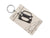 BlackStuff Carbon Fiber Keychain Keyring Ring Holder Compatible with Fortwo C453 A453 EQ 2020 BS-973