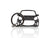 BlackStuff Carbon Fiber Keychain Keyring Ring Holder Compatible with Fortwo C453 A453 EQ 2020 BS-973