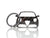 BlackStuff Carbon Fiber Keychain Keyring Ring Holder Compatible with Mito 2016-2018 BS-976