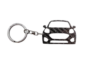 BlackStuff Carbon Fiber Keychain Keyring Ring Holder Compatible with Puma ST 2019 BS-978