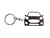 BlackStuff Carbon Fiber Keychain Keyring Ring Holder Compatible with Puma ST 2019 BS-978