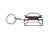 BlackStuff Carbon Fiber Keychain Keyring Ring Holder Compatible with Urus BS-985