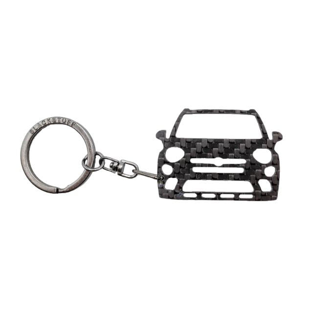 BlackStuff Carbon Fiber Keychain Compatible with 500X Cross BS-993