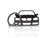 BlackStuff Carbon Fiber Keychain Compatible with E90 E91 E92 2004-2013 BS-998