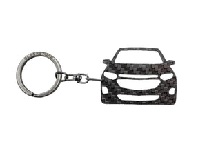 BlackStuff Carbon Fiber Keychain Keyring Ring Holder Compatible with Equinox 2018+ BSU-103