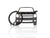 BlackStuff Carbon Fiber Keychain Keyring Ring Holder Compatible with Silverado 2007-2014 BSU-105