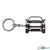 BlackStuff Carbon Fiber Keychain Keyring Ring Holder Compatible with RAM 2019+ BSU-109