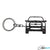 BlackStuff Carbon Fiber Keychain Keyring Ring Holder Compatible with F-150 2021+ BSU-115