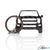 BlackStuff Carbon Fiber Keychain Keyring Ring Holder Compatible with F-150 Raptor 2021+ BSU-117