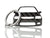 BlackStuff Carbon Fiber Keychain Keyring Ring Holder Compatible with Saxo VTS MK1 BS-890