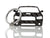 BlackStuff Carbon Fiber Keychain Keyring Ring Holder Compatible with Charger SRT 2006-2011 BS-896