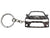 BlackStuff Carbon Fiber Keychain Keyring Ring Holder Compatible with Charger 2017+ SRT BS-895