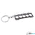 BlackStuff Carbon Fiber Keychain Keyring Ring Holder Head Gasket Compatible with VAG 20V Turbo Cylinder HG-101