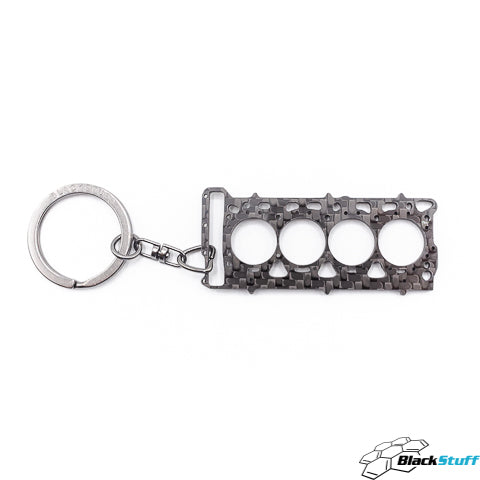 4 Cylinder Engine Head Gasket Keychain