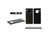 BlackStuff Genuine Carbon Fiber and Silicone Lightweight Phone Case Compatible with Huawei Mate 30 Pro BS-2027